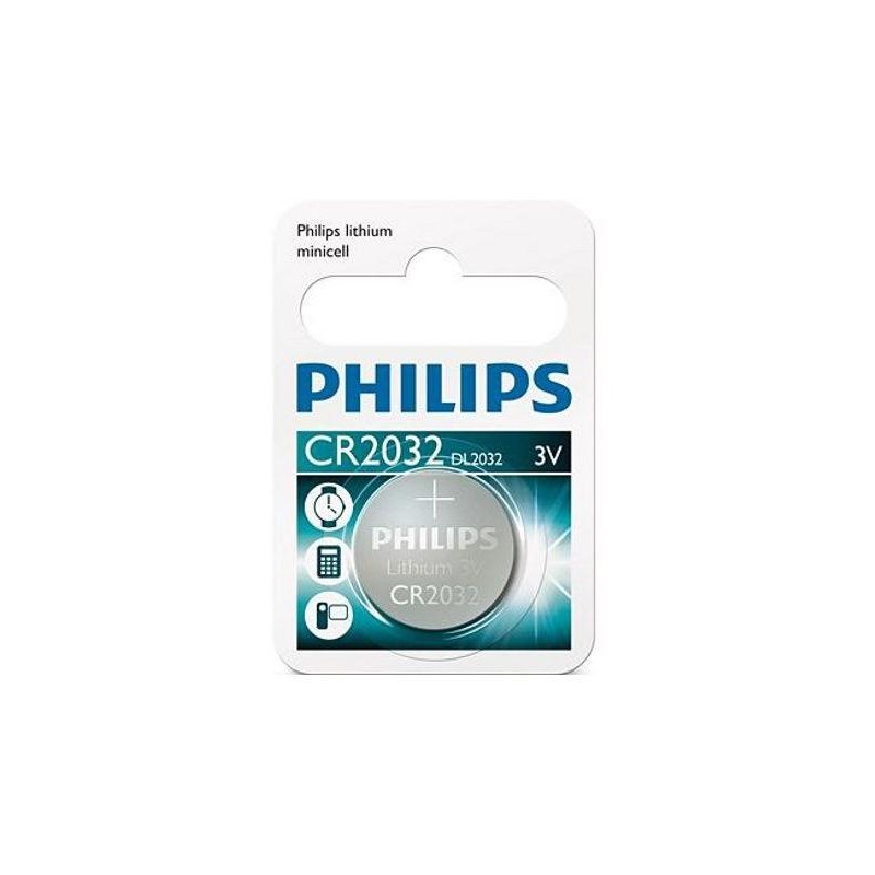 Philips baterie 3,0 V pecka CR 2032