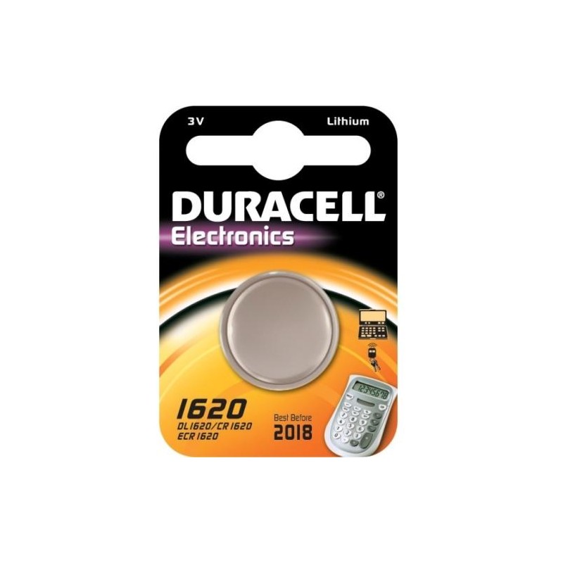 Duracell baterie 3,0 V pecka CR 1620