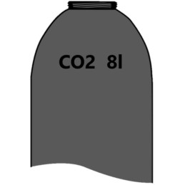 Náplň CO2 8 litrů (6 kg)