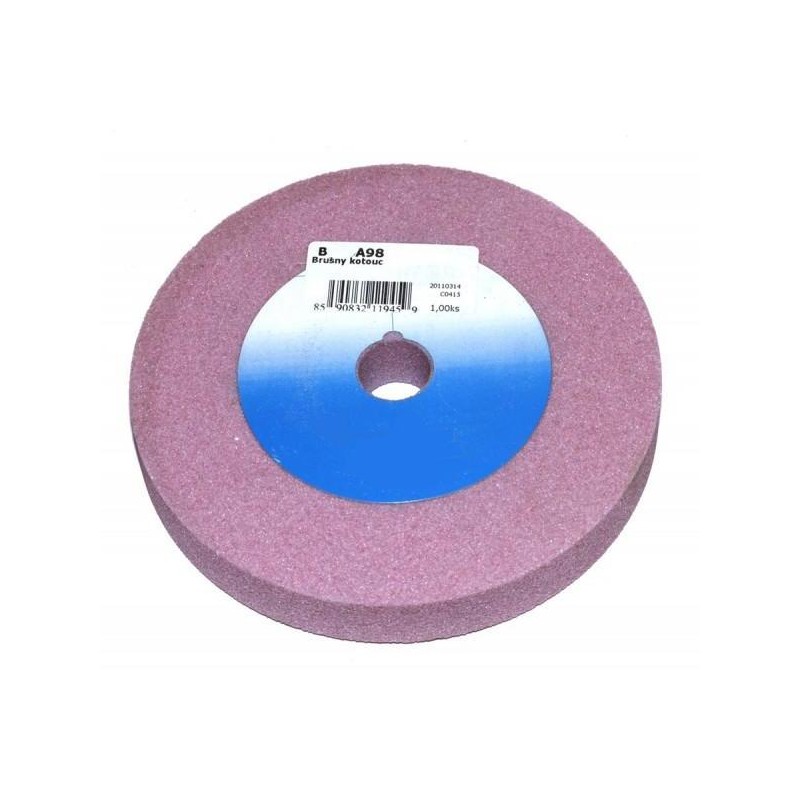 Brusný kotouč keramický 150 x 20 x 20 mm A98 60K - růžový