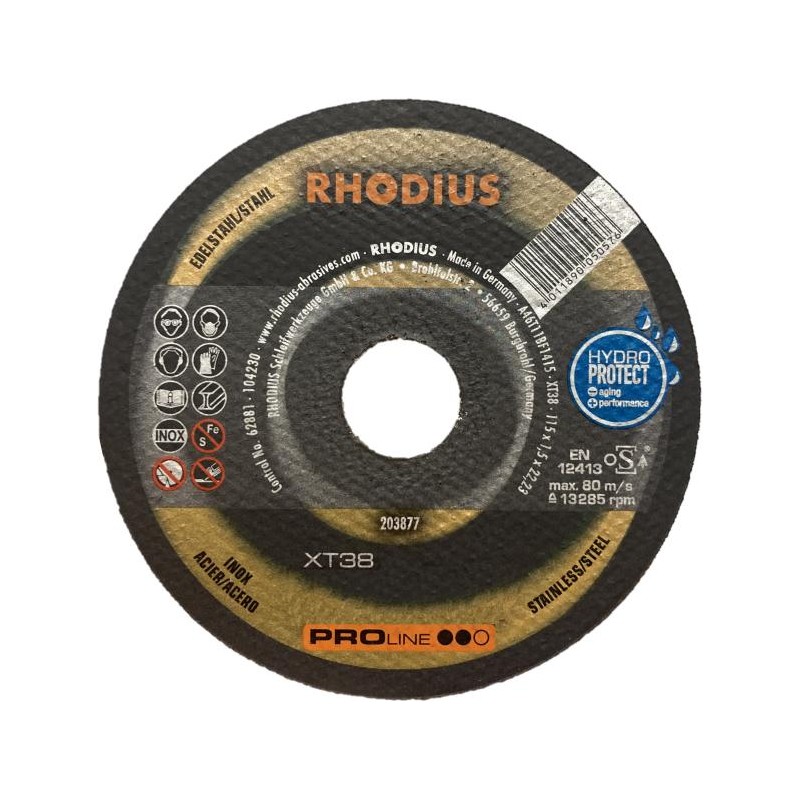 Flex Rhodius XT38 115 x 1,5 mm - nerez