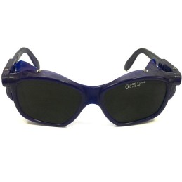 Brýle tmavé BB 40 modré - plast