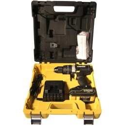 PROTECO aku šroubovák s příklepem 2-13mm 20V/2,0Ah set - včetně nabíječky a akumulátoru