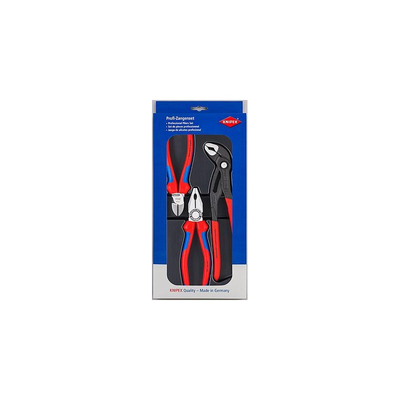 Kleště KNIPEX SET (štípačky-kombinačky-siko)