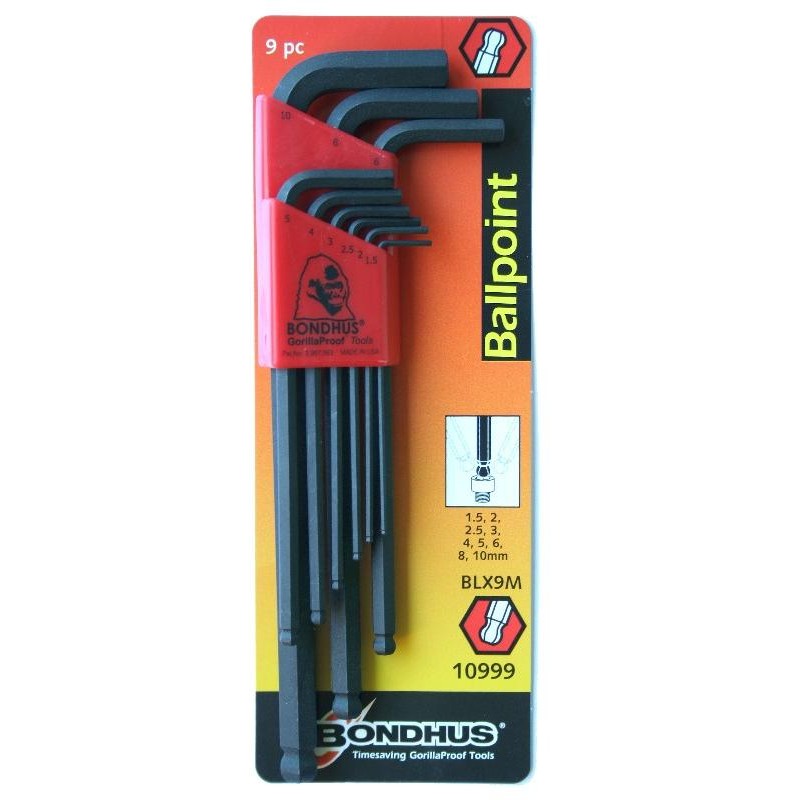 Sada imbus klíčů 1,0-10,0mm BLX 9 BONDHUS