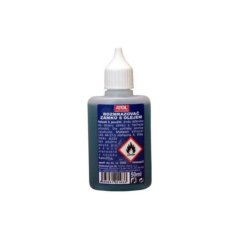Rozmrazovač zámků ATOL 50 ml