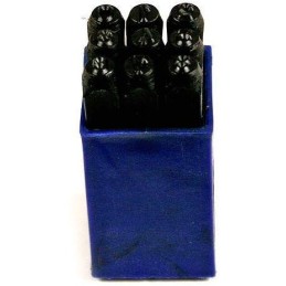 Razidla do kovu 6 mm - číslice