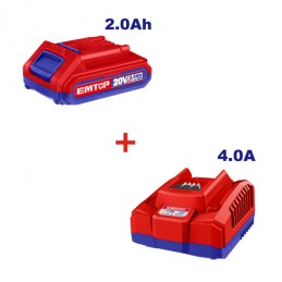 EMTOP set - nabíječka 20V...