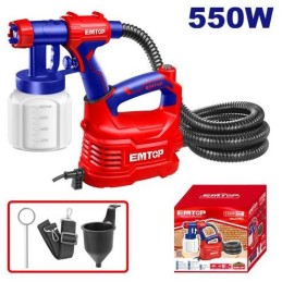 EMTOP Elektrická stříkací pistole 550W 0,8l